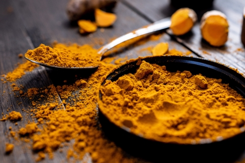 Turmeric Powder Close-up